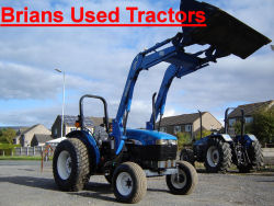 New Holland TN 55 Manual Shuttle Loader  tractor for sale UK