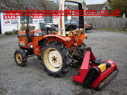 flail mower suit  Compact  tractor for sale UK